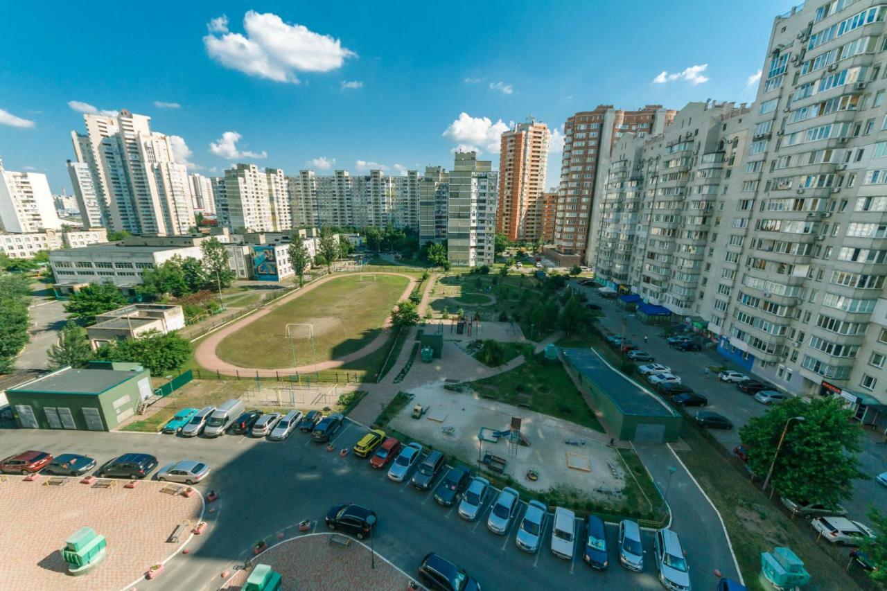 Люкс Апартаменты С 3 Комнатами Княжий Затон Kiev Exterior foto
