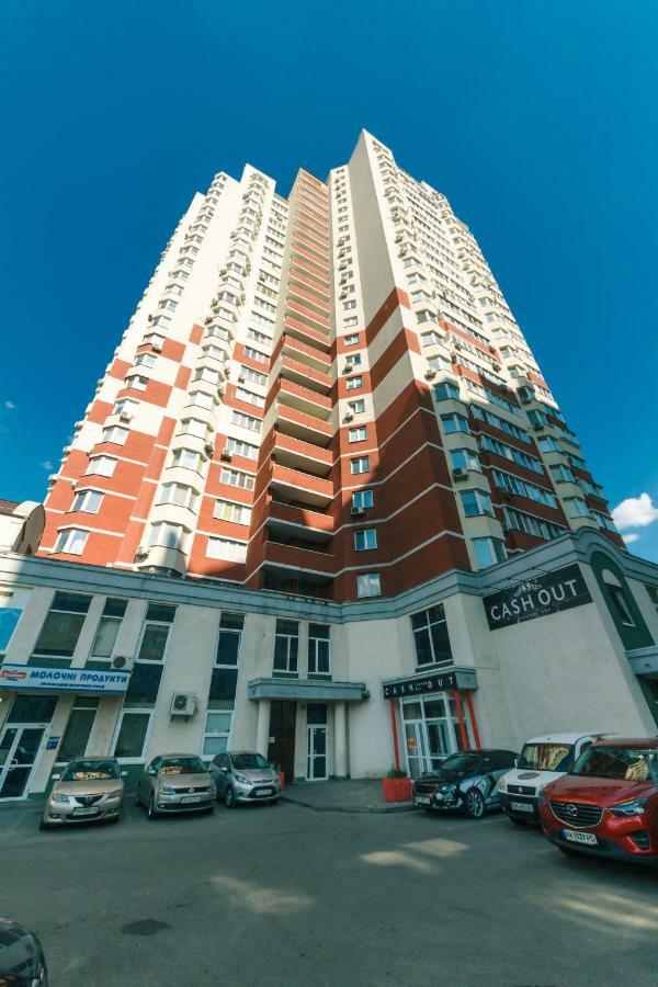 Люкс Апартаменты С 3 Комнатами Княжий Затон Kiev Exterior foto
