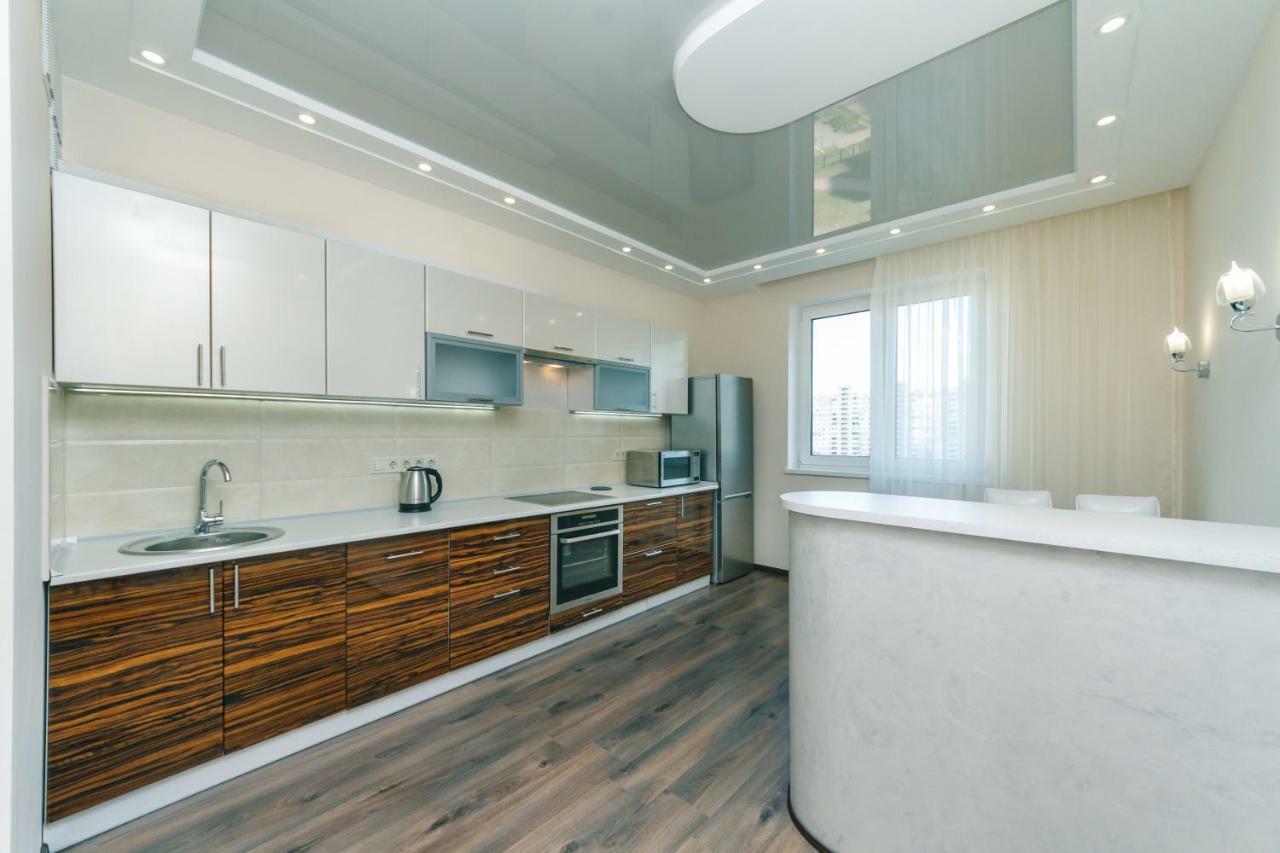 Люкс Апартаменты С 3 Комнатами Княжий Затон Kiev Exterior foto